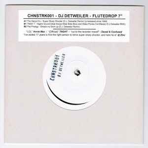 D.J. Detweiler - Flutedrop 7" album cover