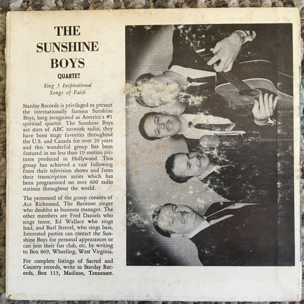 descargar álbum The Sunshine Boys - The Sunshine Boys