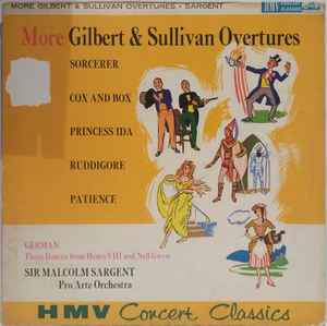 Sir Malcolm Sargent - More Gilbert & Sullivan Overtures album cover