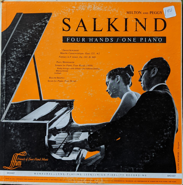 descargar álbum Milton Salkind, Peggy Salkind - Milton And Peggy Salkind Four Hands One Piano