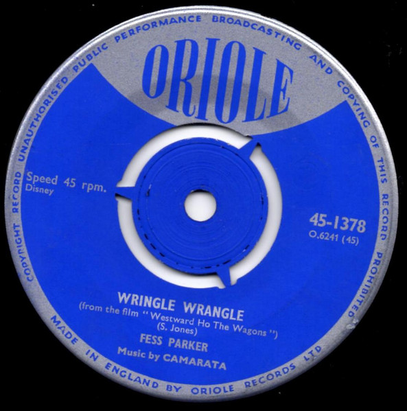 Fess Parker – Wringle Wrangle / The Ballad Of John Colter (Vinyl) - Discogs