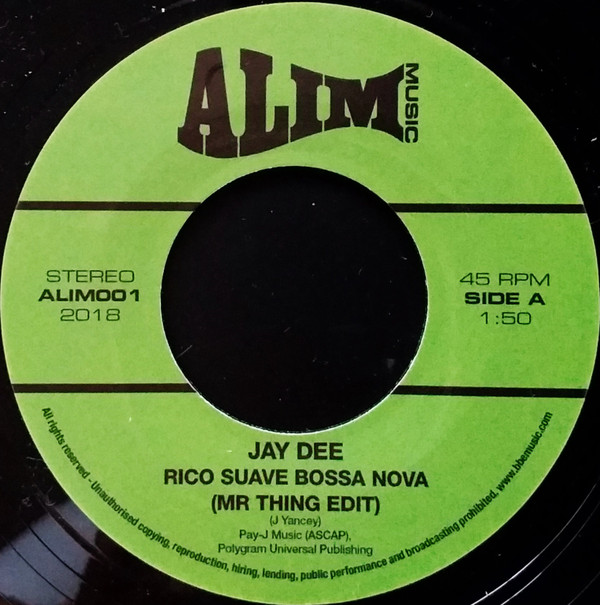 baixar álbum Jay Dee - Rico Suave Bossa Nova Come Get It