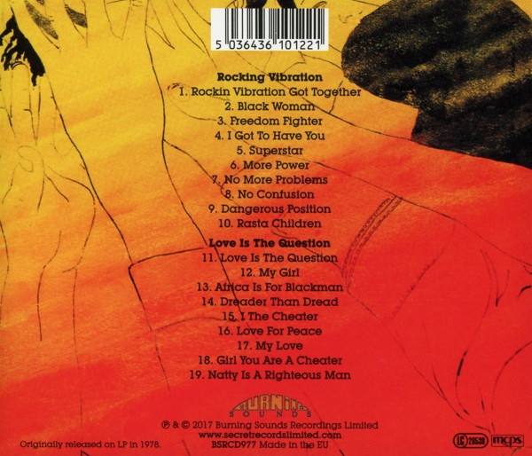 baixar álbum Linval Thompson - Rocking Vibration Love Is The Question