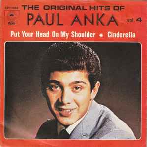 Paul Anka - Put Your Head On My Shoulder / Cinderella album cover