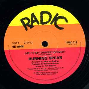 Burning Spear - Jah Is My Driver
