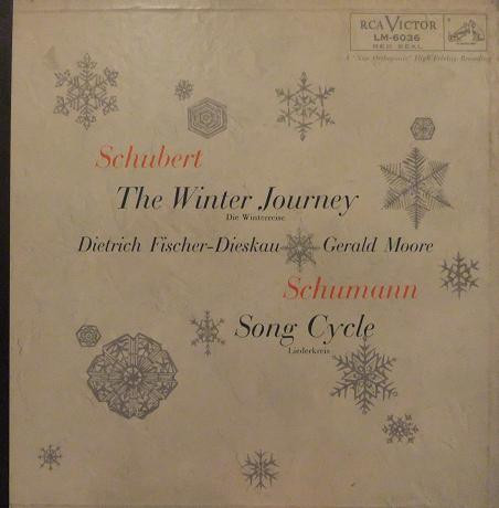 descargar álbum Dietrich FischerDieskau Gerald Moore, Franz Schubert, Robert Schumann - Die Winterreise The Winter Journey Op 89 Liederkreis Song Cycle Op 39