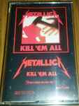 Cover of Kill 'Em All, 1983, Cassette