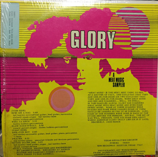 Glory - A Meat Music Sampler TRR69 US盤 LP-