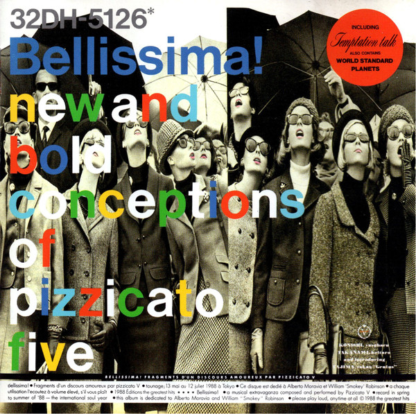 Pizzicato Five – Bellissima! (1988, CD) - Discogs