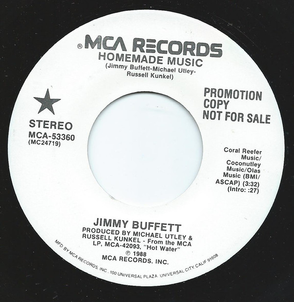 descargar álbum Jimmy Buffett - Homemade Music