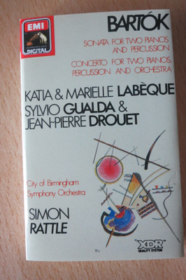 Album herunterladen Bartók Katia & Marielle Labèque, Sylvio Gualda & JeanPierre Drouet City Of Birmingham Symphony Orchestra Simon Rattle - Sonata For Two Pianos And Percussion Concerto For Two Pianos Percussion And Orchestra