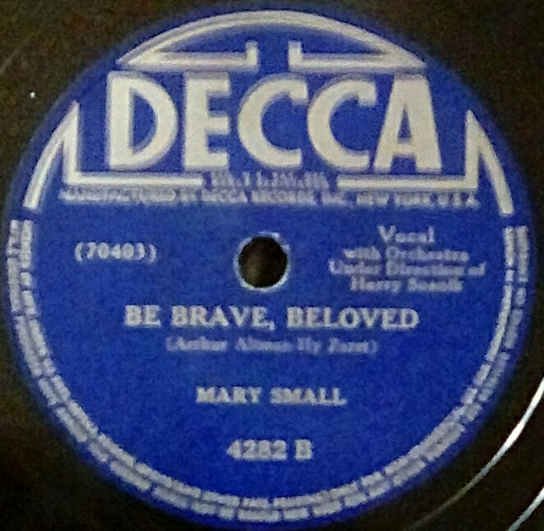 last ned album Mary Small - What Does A Soldier Dream Of