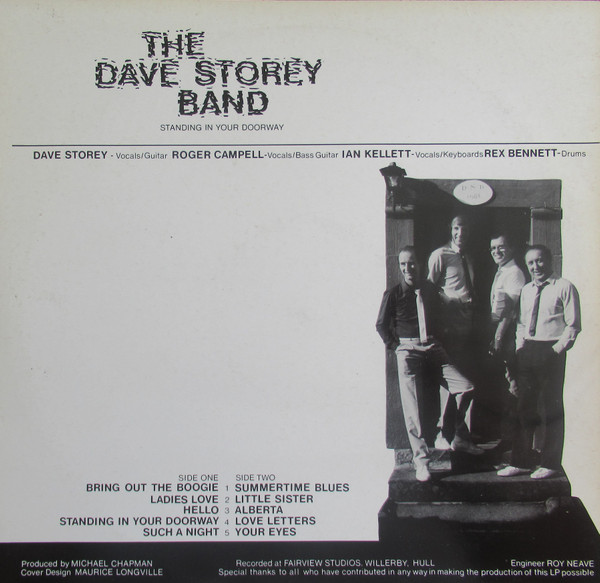 last ned album The Dave Storey Band - Standing In Your Doorway
