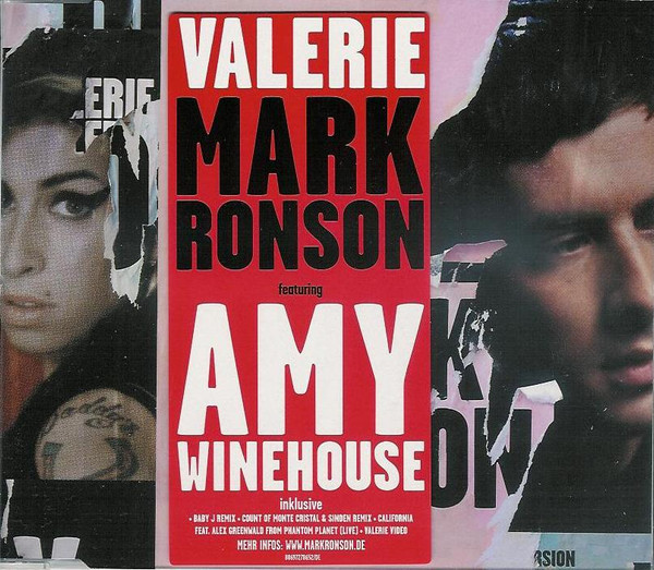 absorberende æstetisk Et hundrede år Mark Ronson Featuring Amy Winehouse – Valerie (2007, CD) - Discogs