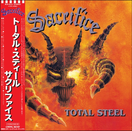 Sacrifice – Total Steel (1990, CD) - Discogs