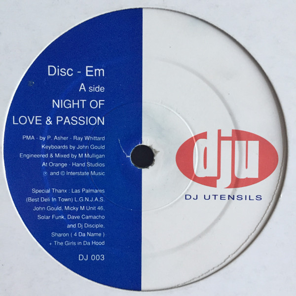 ladda ner album Disc Em - Night Of Love Passion