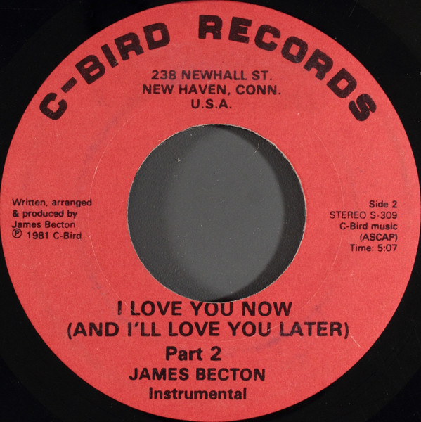 Album herunterladen James Becton - I Love You Now And Ill Love You Later