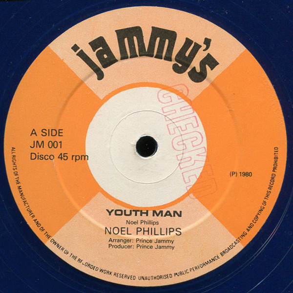 Noel Phillips – Youth Man (1980, Blue, Vinyl) - Discogs