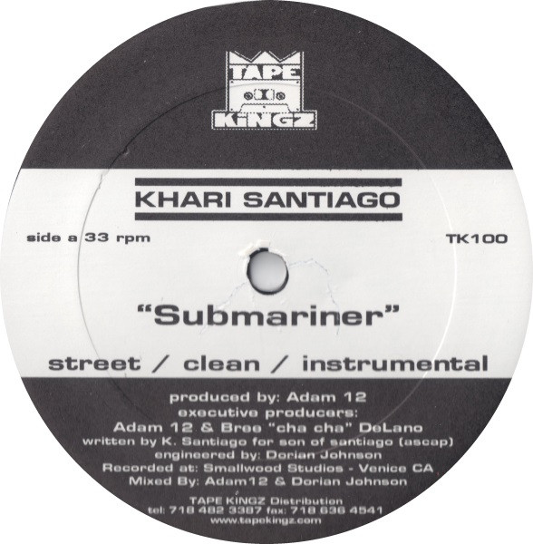 last ned album Khari Santiago - Submariner Flashin Diamonds