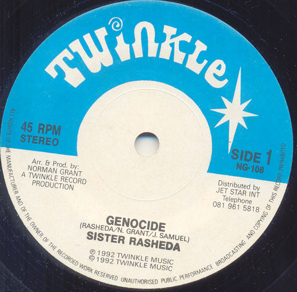 last ned album Sister Rasheda - Genocide