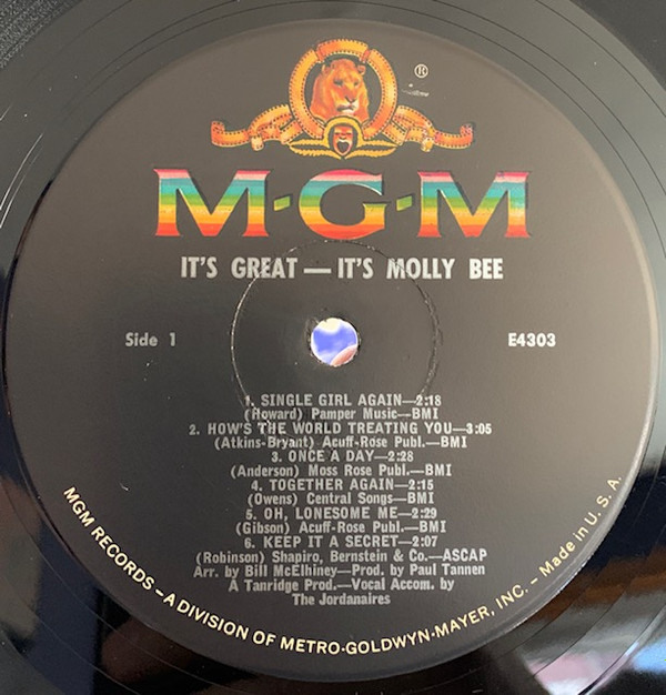 last ned album Molly Bee - Its GreatIts Molly Bee