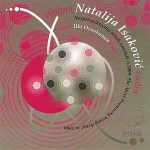 Natalija Isaković-Najperspektivniji Mladi Umetnik U 2009. copertina album