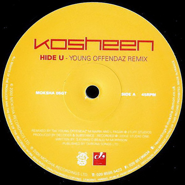 lataa albumi Kosheen - Hide U Remixes