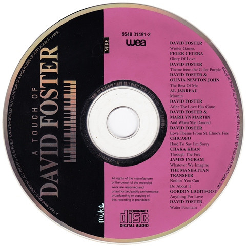 descargar álbum David Foster - A Touch Of David Foster