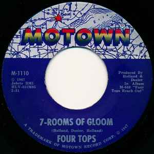 Four Tops - 7-Rooms Of Gloom album cover