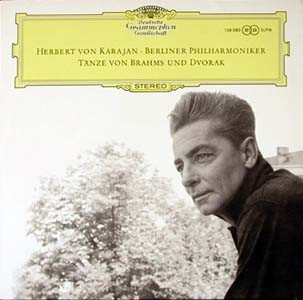 télécharger l'album Brahms Dvořák Herbert von Karajan, Berliner Philharmoniker - Tänze Von Brahms Und Dvořák