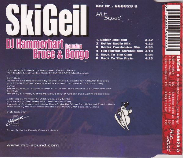 ladda ner album DJ Hammerhart Featuring Bruce & Bongo - Ski Geil