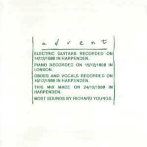 Richard Youngs - Advent アルバムカバー