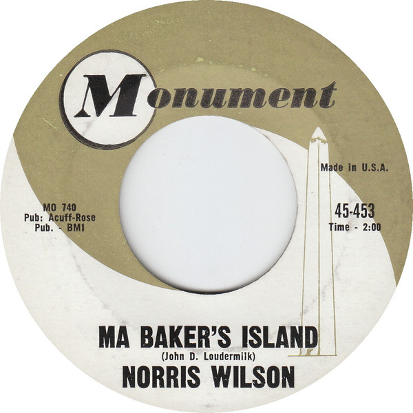 télécharger l'album Norris Wilson - My Hearts In Mexico Ma Bakers Island