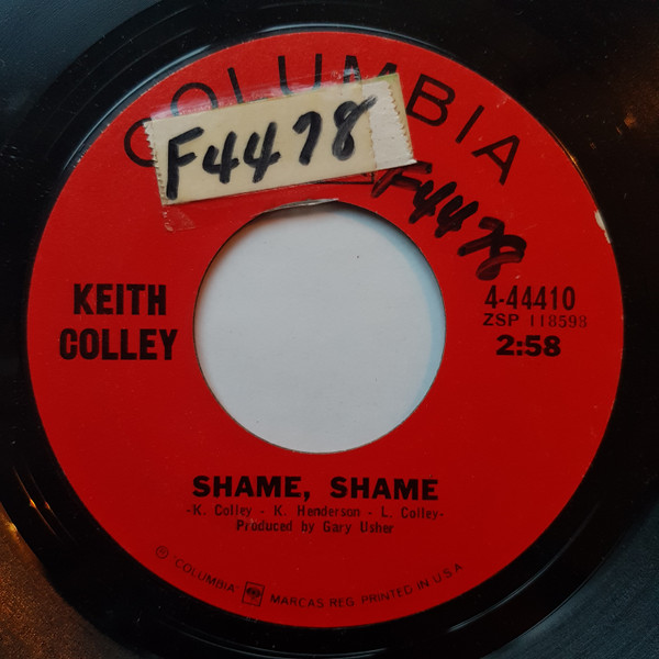 ladda ner album Keith Colley - Enamorado Shame Shame