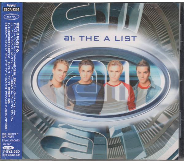 A1 – The A List (2000, CD) - Discogs