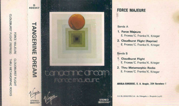 Tangerine Dream - Force Majeure | Releases | Discogs