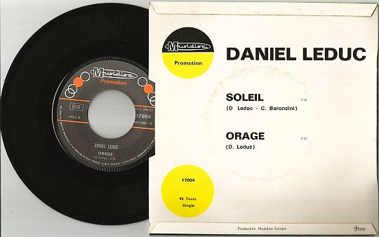 ladda ner album Daniel Leduc - Soleil