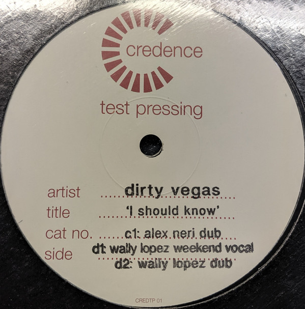 ladda ner album Dirty Vegas - I Should Know