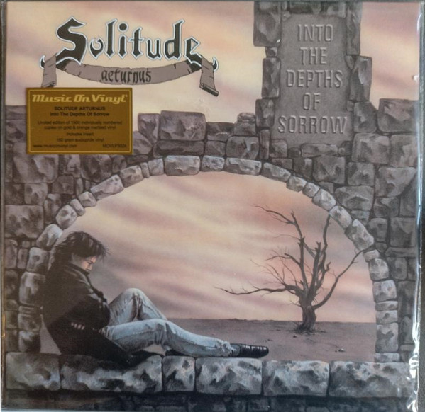 Solitude Aeturnus – Into The Depths Of Sorrow (2023, Gold & Orange