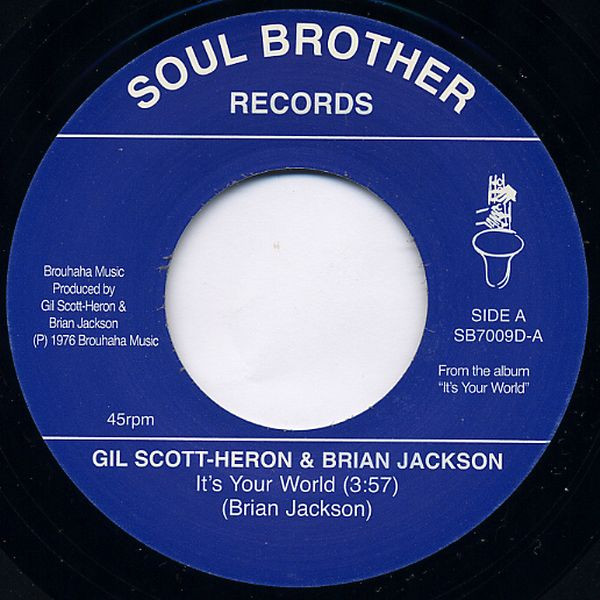 Gil Scott-Heron & Brian Jackson – It's Your World (2016, Vinyl