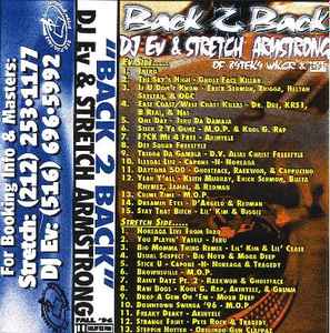 DJ EV & Stretch Armstrong – Back 2 Back (1996, Cassette) - Discogs