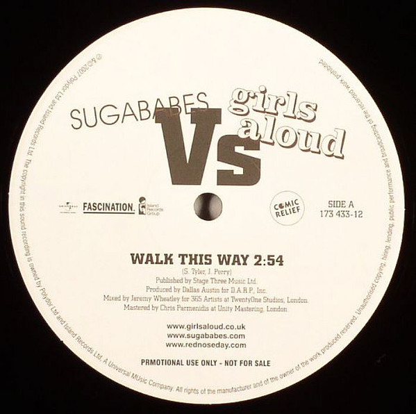 Sugababes Vs Girls Aloud - Walk This Way | Releases | Discogs