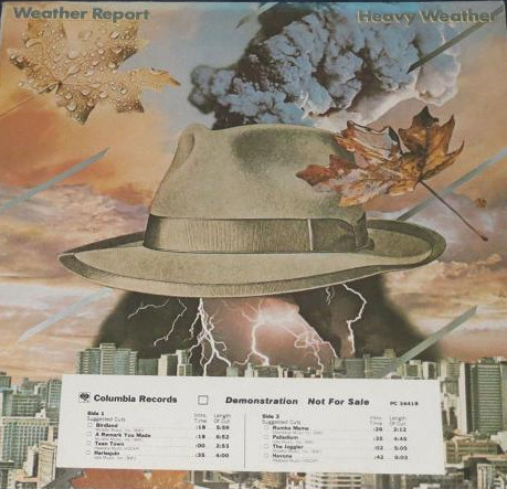 Обложка конверта виниловой пластинки Weather Report - Heavy Weather