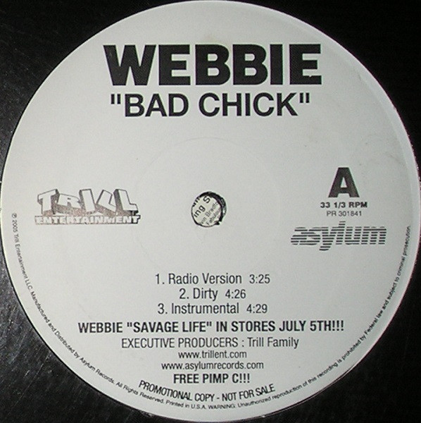 Album herunterladen Webbie - Bad Chick Give Me That