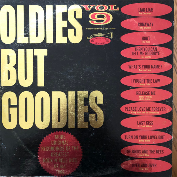 Oldies But Goodies Vol 9 (1968, Scranton Pressing, Vinyl) - Discogs