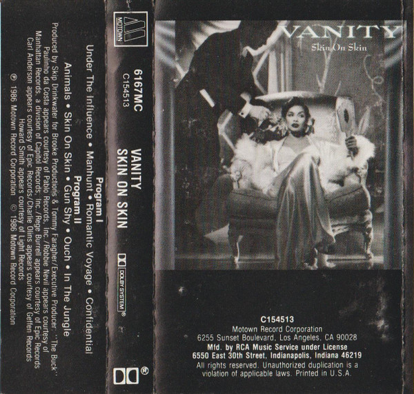 Vanity - Skin On Skin | Releases | Discogs