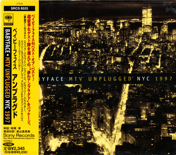 Babyface – MTV Unplugged NYC 1997 (1997, CD) - Discogs