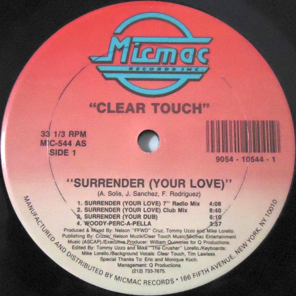 Clear Touch-Surrender (Your Love)