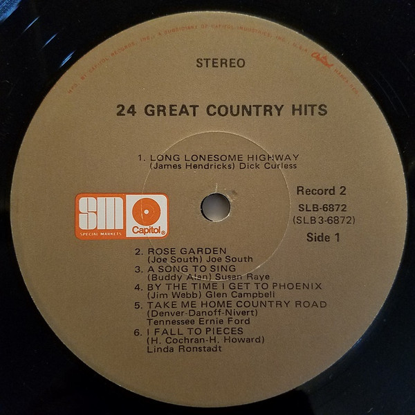 Album herunterladen Various - 24 Great Country Hits