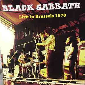 Black Sabbath - Live In Brussels 1970 album cover